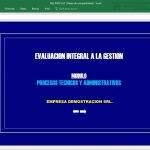 EVALUACION INTEGRAL DE LA GESTION DE PROCESOS