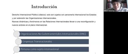 Personas y el Sistema de Derechos Humanos en Relaciones Internacionales por  Gonzalo Fernández