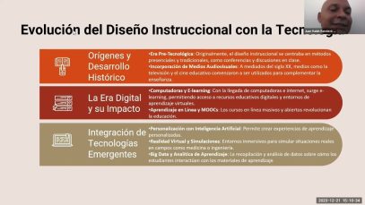Tecnologías emergentes en el diseño instruccional por Juan Habib Bendeck Soto