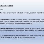 El Impuesto de Sociedades, Tipo de Calculo, Desgravacion por Inversiones y Propuestas por Jose M.