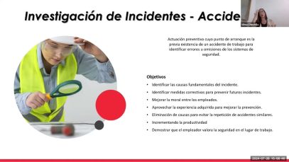 Investigación de Incidentes y Accidentes de Trabajo por Vilma Antonieta C