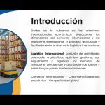 Logística Internacional en las Relaciones Internacionales por Gonzalo U