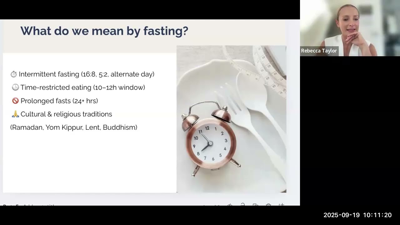 Risks & Benefits of Fasting by Rebecca T