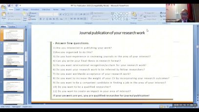 AIU Seminar Blueprint for Publishing