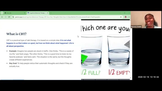 Cognitive Behavioral Therapy, how thoughts shape