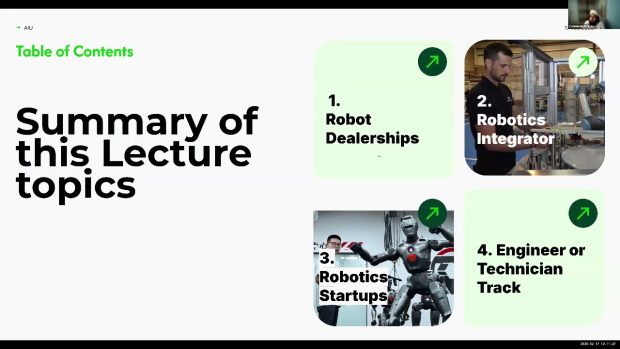How to be part in robotics