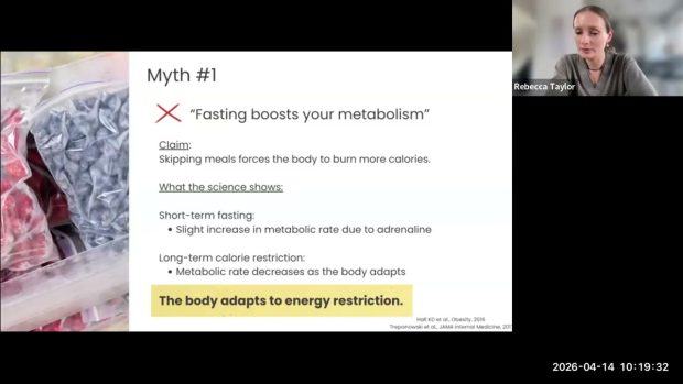 Fasting Myths what science shows