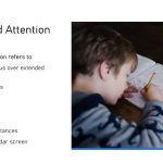 Attention and exectutive functions