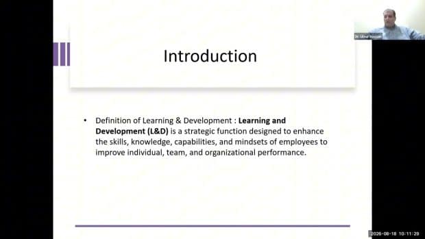 HRM and Continuous Learning & Development