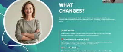 Nutrition During Perimenopause and Menopause
