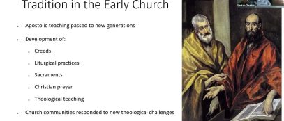 Holy Tradition in Christianity